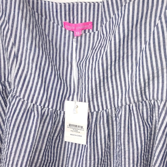 NWT Simply Southern Women's XL Baby Doll Style Shirt - Picture 4 of 8